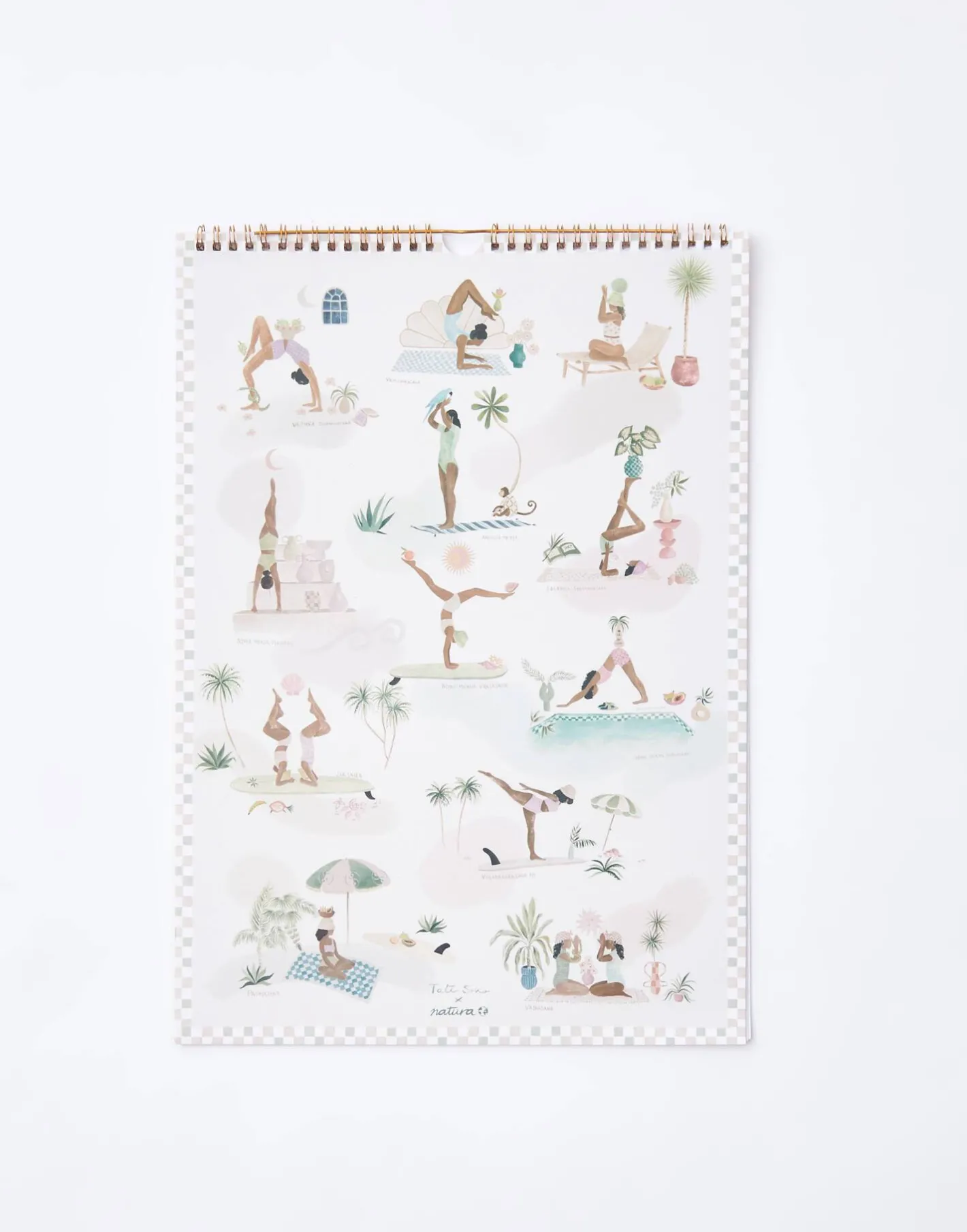 Natura Selection Agendas|Papelería^Calendario Yoga 2024