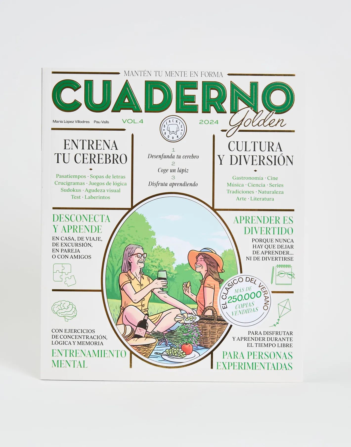 Natura Selection Libros^Cuadreno Golden Blackie Books Vol.4