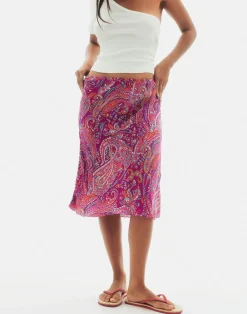 Natura Selection Faldas^Falda Paisley