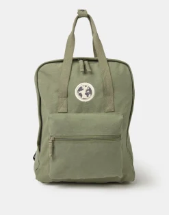 Natura Selection Mochilas Y Bolsas|Viaje^Mochila Cuadrada Canvas Lavado