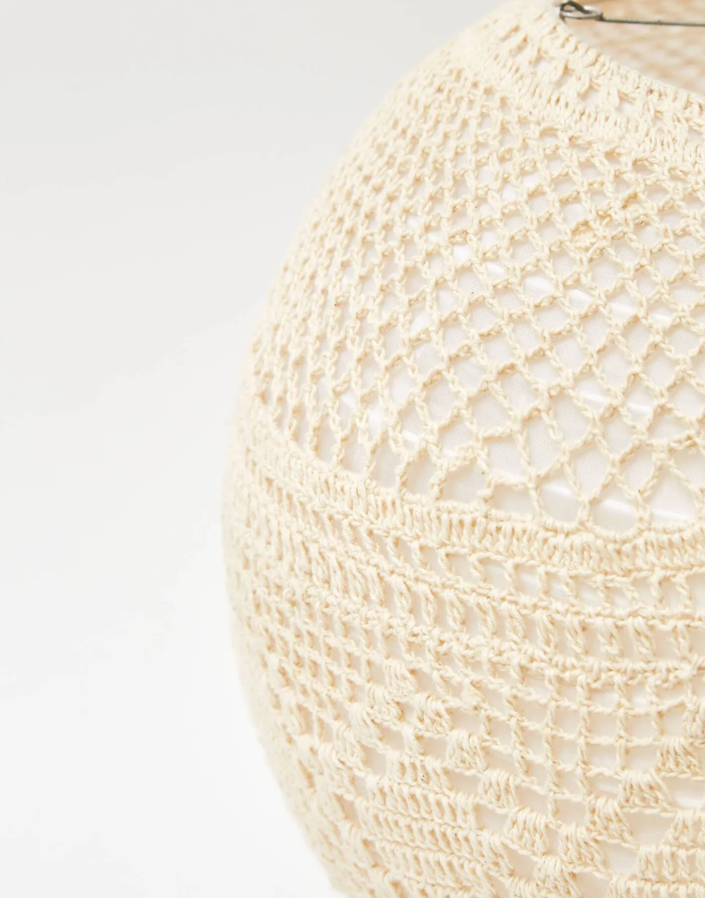Natura Selection Iluminación|Decoración^Pantalla Lámpara Macramé 35,5 Cm