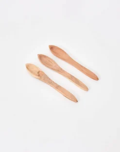 Natura Selection Cocina^Set 3 Cucharitas Acacia