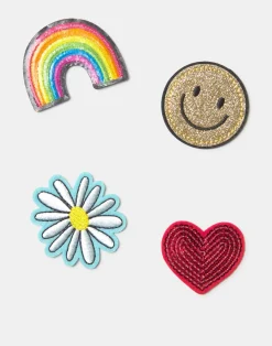 Natura Selection Otros Accesorios^Set 4 Parches Rainbow