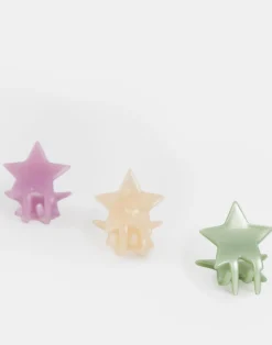 Natura Selection Otros Accesorios^Set 3 Pinzas Pelo Estrellitas