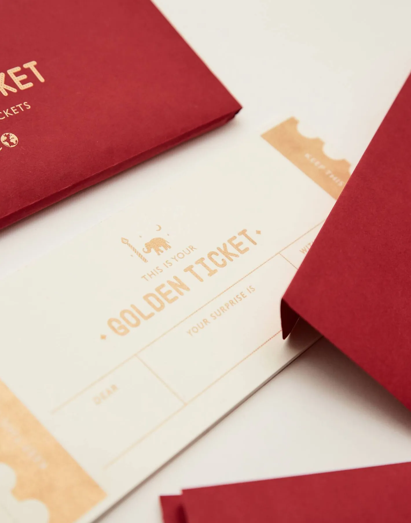 Natura Selection Papelería^Set 10 Tickets Regalo Con Sobres