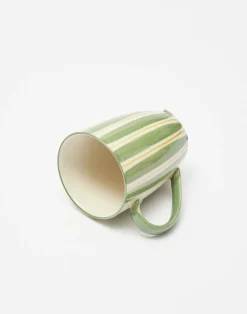 Natura Selection Cocina^Taza Cerámica Rayas