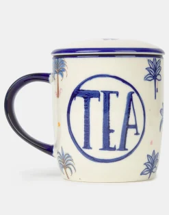 Natura Selection Cocina^Taza Té Palmeras