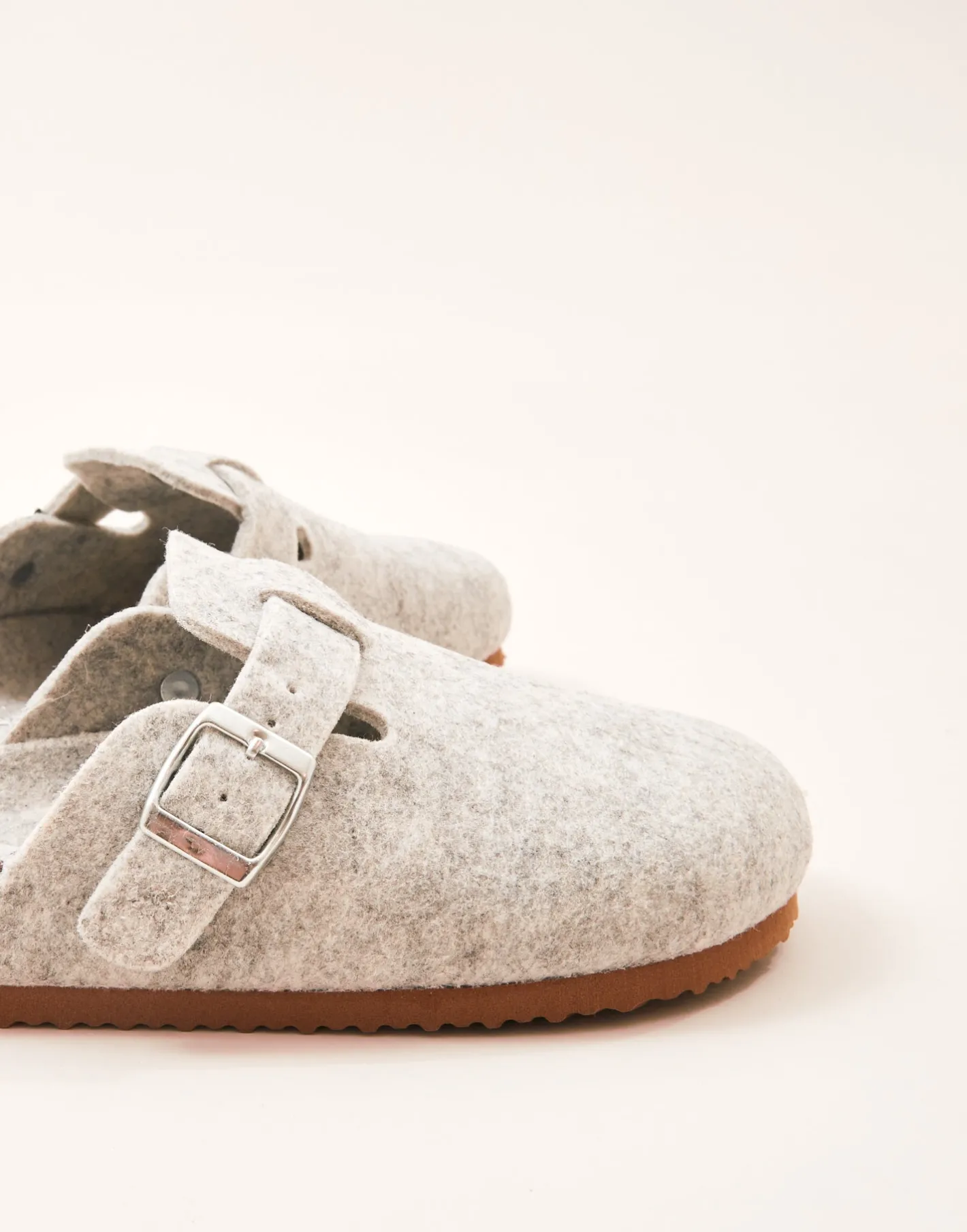 Natura Selection Zapatillas^Zueco Ergonómico Fieltro